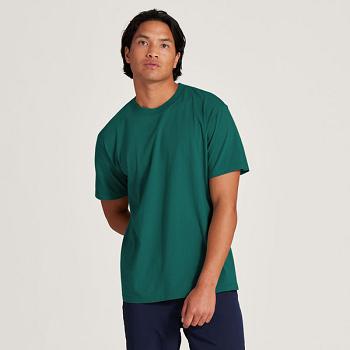 Allbirds Allgood Baumwoll T shirts Herren Türkis | ZATNQ17553