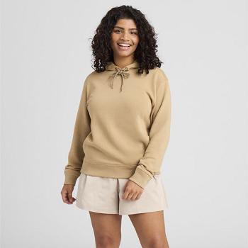 Allbirds R&R Hoodie Sweatshirts Damen Beige | UATTG28638