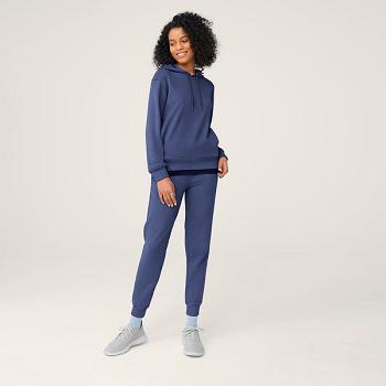 Allbirds R&R Hoodie Sweatshirts Damen Indigo | QATWA10315