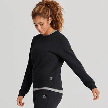 Allbirds R&R Sweatshirt Sweatshirts Damen Schwarz | ATEGJ33778