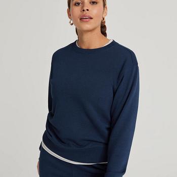 Allbirds R&R Sweatshirt Sweatshirts Damen Navy | ATJZR49611