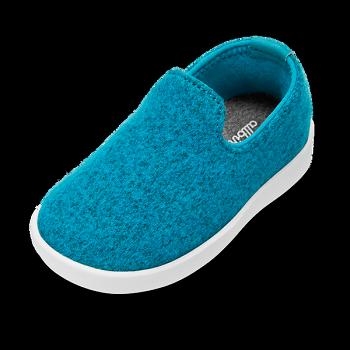 Allbirds Smallbirds Wolle Loungers Slip-Ons Kinder Türkis | ATQAV63423