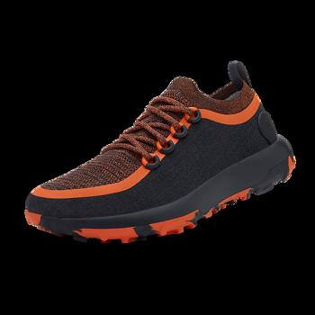 Allbirds Trail Runners SWT Laufschuhe Herren Orange Schwarz | XATGW29826