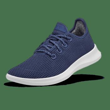 Allbirds Tree Runners Sneakers Damen Blau | ATQCS91200