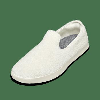 Allbirds Wolle Lounger Fluffs Slip-Ons Herren Weiß | TATWZ23845