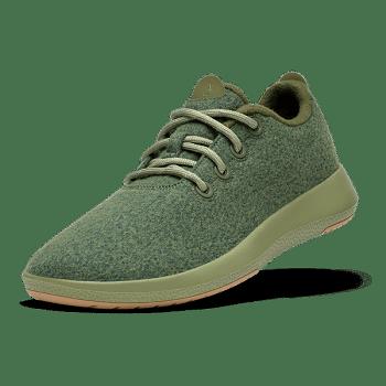 Allbirds Wolle Runner Mizzles Sneakers Damen Grün | ATNEJ33099