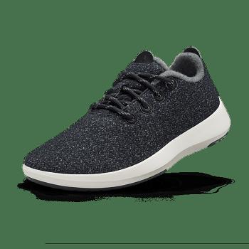 Allbirds Wolle Runner Mizzles Sneakers Damen Schwarz | BATSD30864