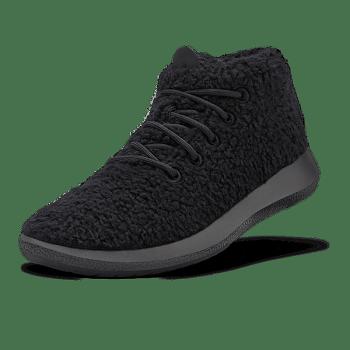 Allbirds Wolle Runner-up Fluffs High Damen Schwarz | MATFT31883