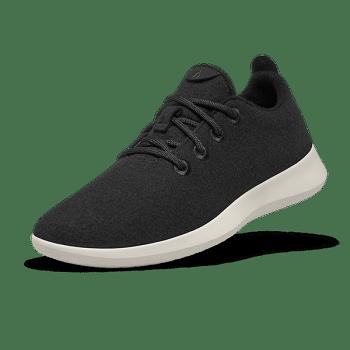 Allbirds Wolle Runners Sneakers Herren Schwarz | ZATNQ76650