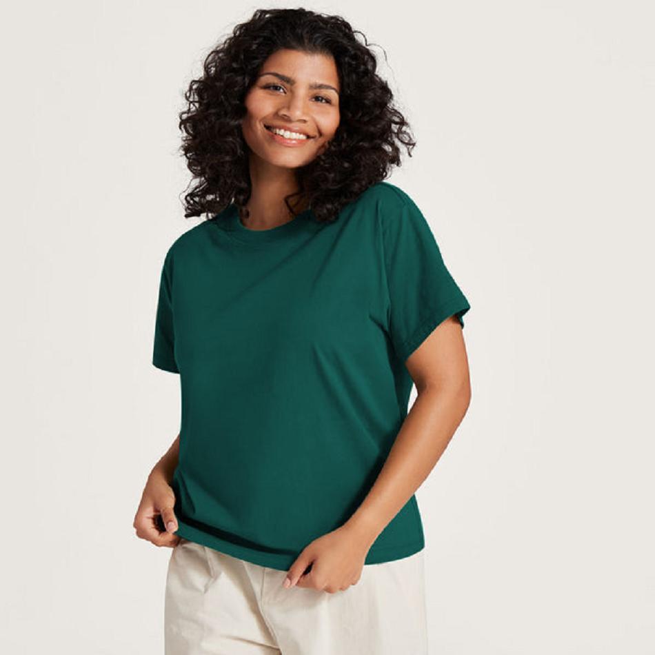 Allbirds Allgood Baumwoll T shirts Damen Türkis | DATVO58070