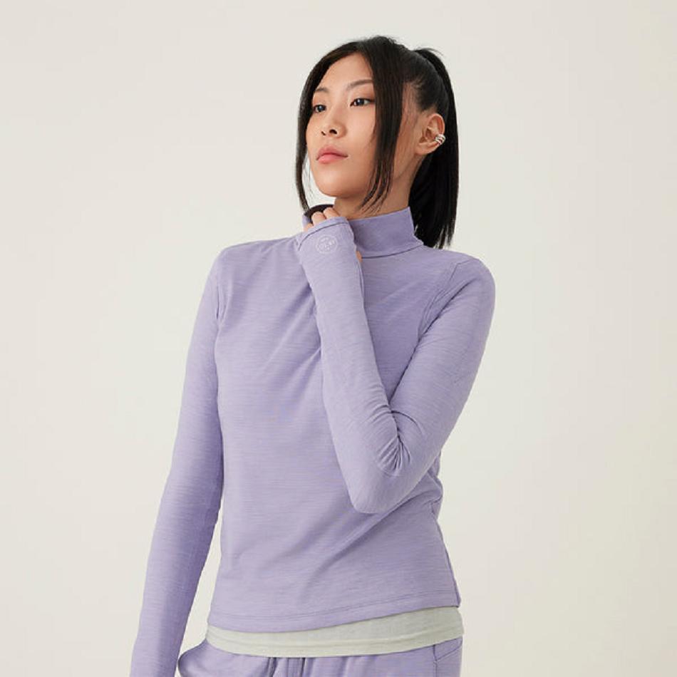 Allbirds Performance Quarter Zip Sweatshirts Damen Lila | ZATMJ21456