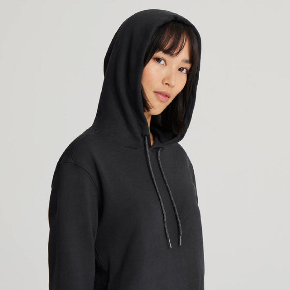 Allbirds R&R Hoodie Sweatshirts Damen Schwarz | ATEAH34653