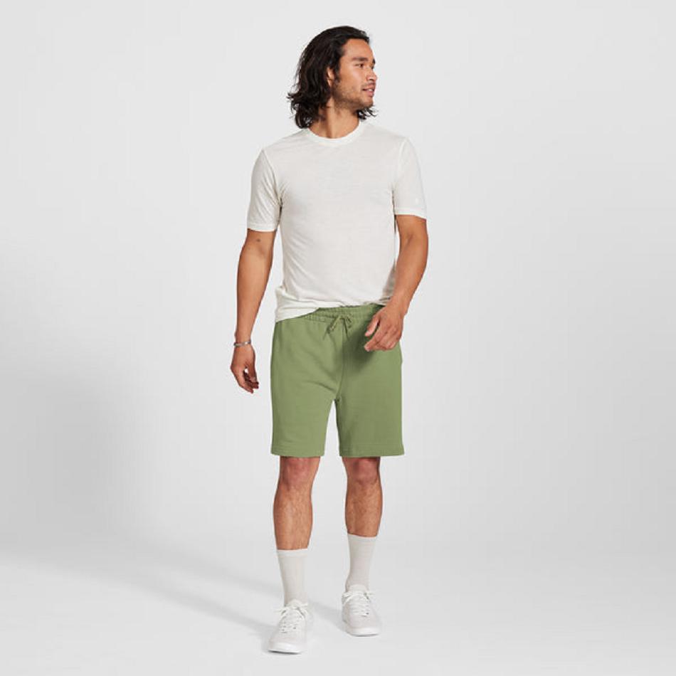 Allbirds R&R Sweat Kurzes Sweathose Herren Grün | DATVO84288