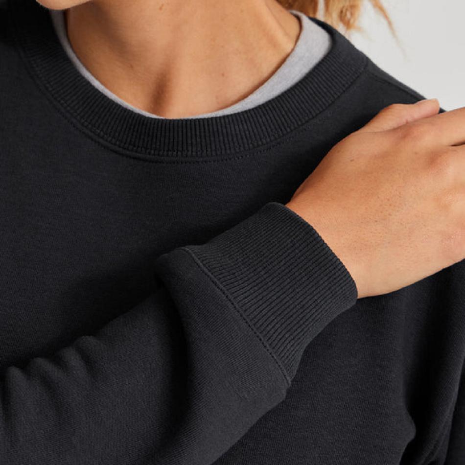 Allbirds R&R Sweatshirt Sweatshirts Damen Schwarz | ATEGJ33778