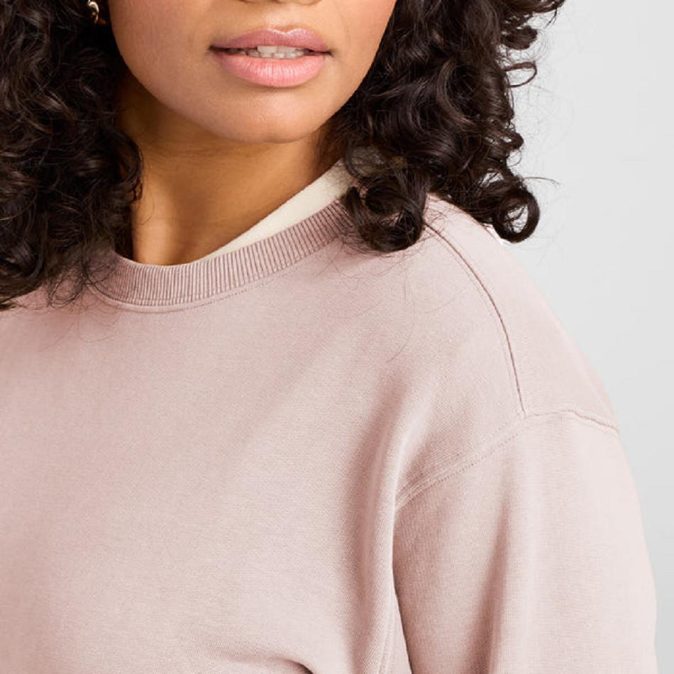 Allbirds R&R Sweatshirt Sweatshirts Damen Rosa | ATZDE89606