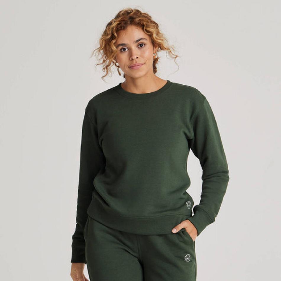 Allbirds R&R Sweatshirt Sweatshirts Damen Grün | EATVG14062