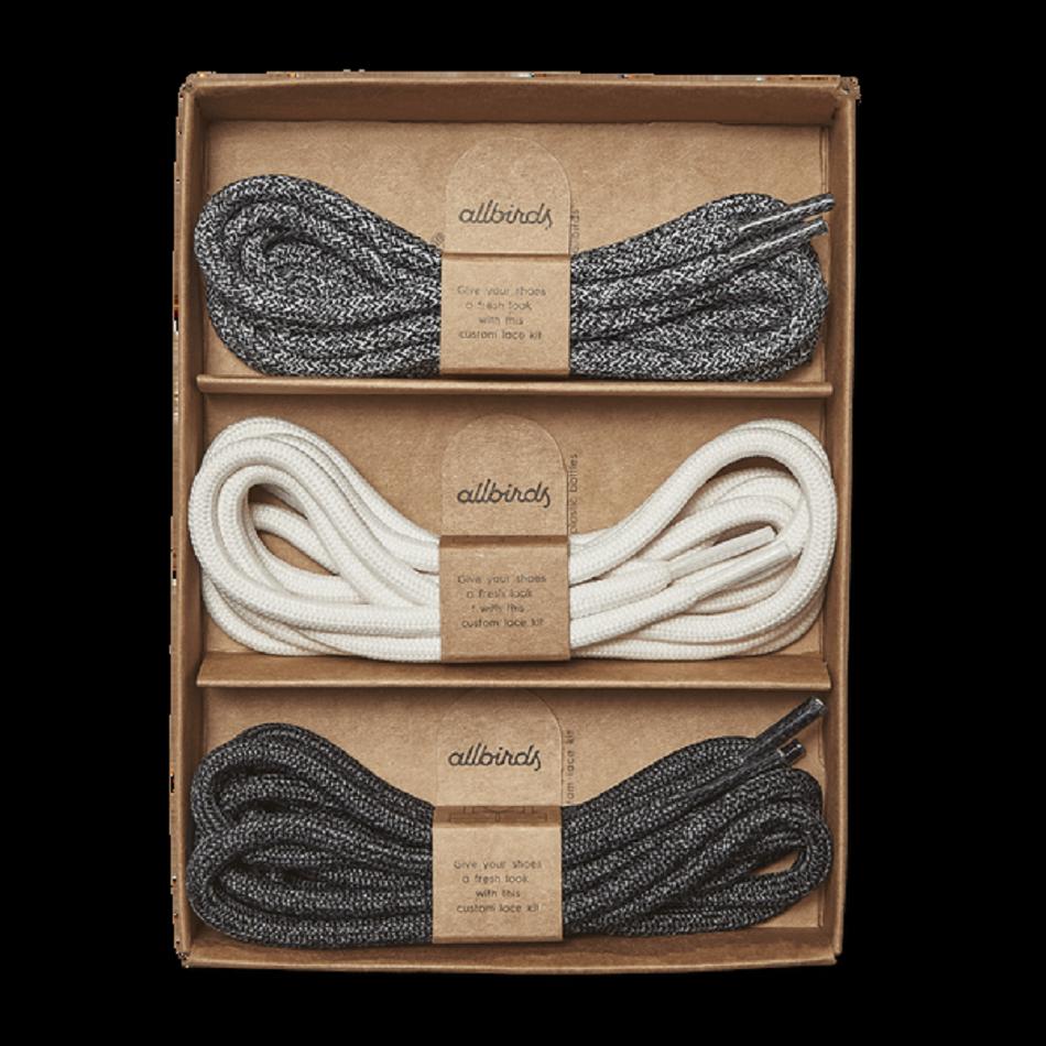 Allbirds Runner Spitze Kit Accessoires Damen Weiß Grau | ATICD16795