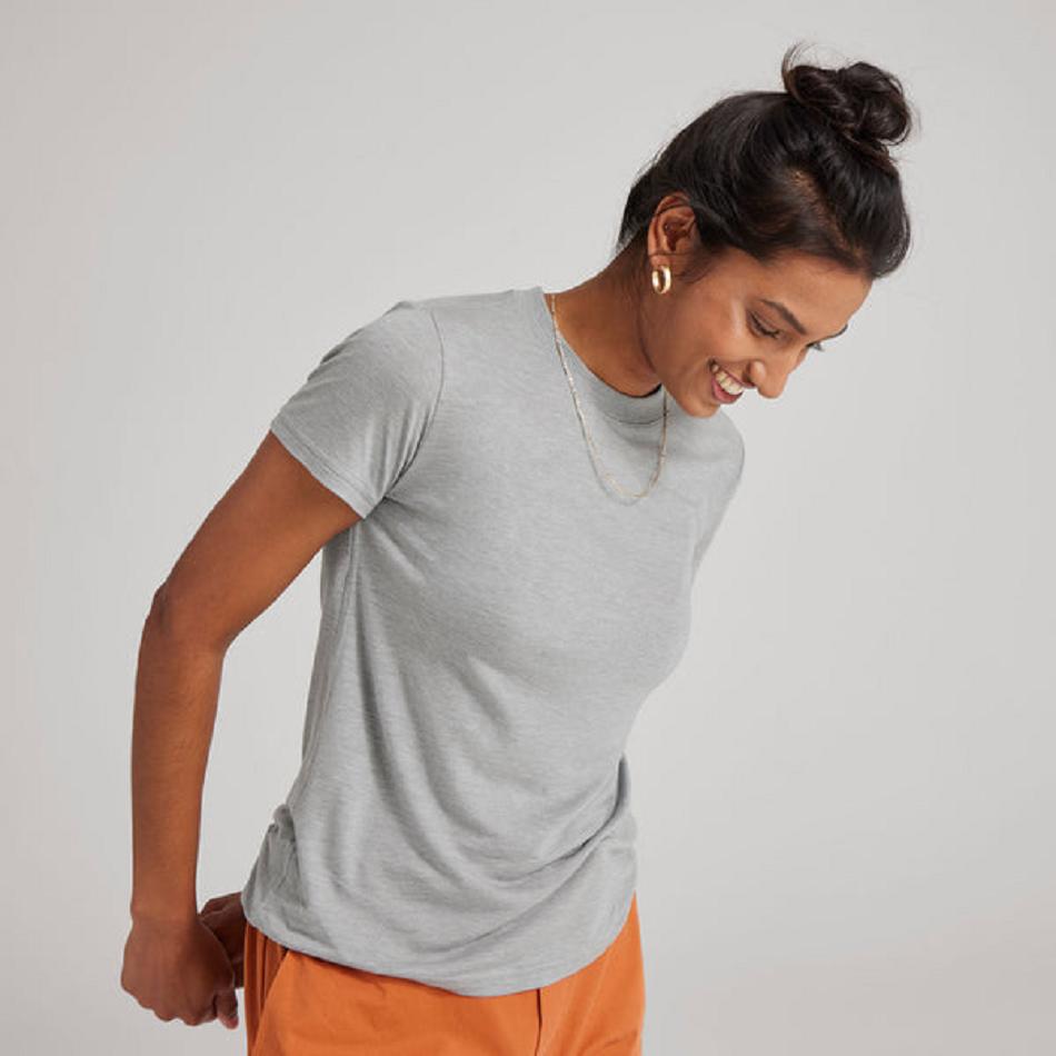 Allbirds Sea T shirts Damen Grau | BATSD99877