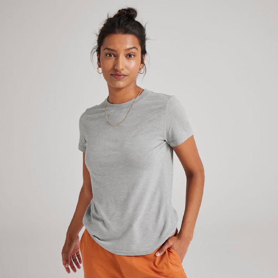 Allbirds Sea T shirts Damen Grau | BATSD99877