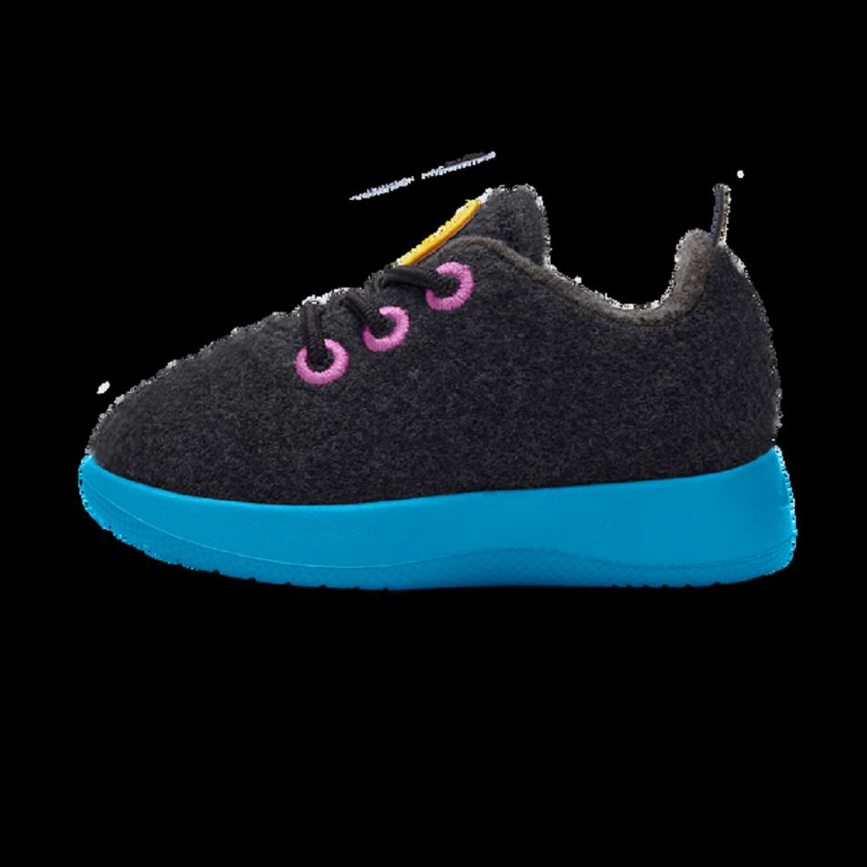 Allbirds Smallbirds Wolle Runners Laufschuhe Kinder Schwarz | MATHR28549