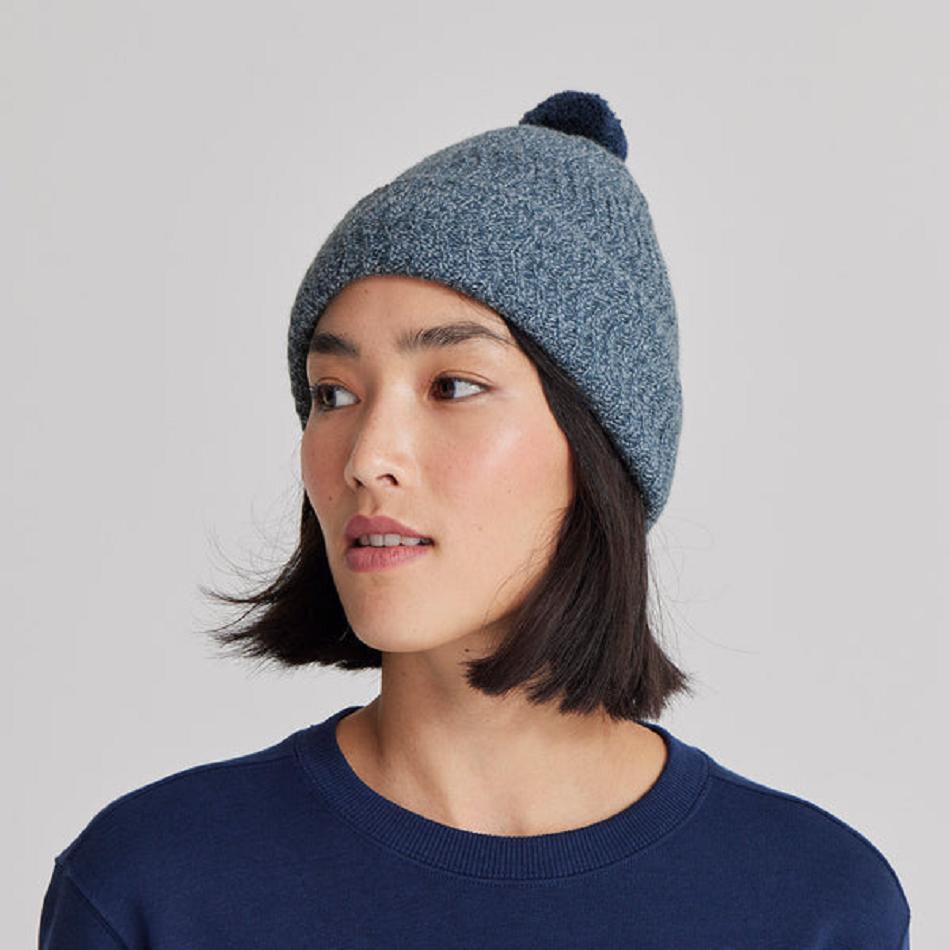 Allbirds The Pom Beanie Hüte Damen Blau | UATND83042