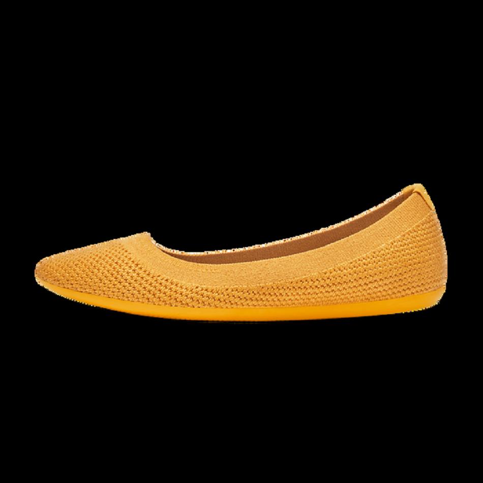 Allbirds Tree Breezers Slip-Ons Damen Gelb | ATXMI97005