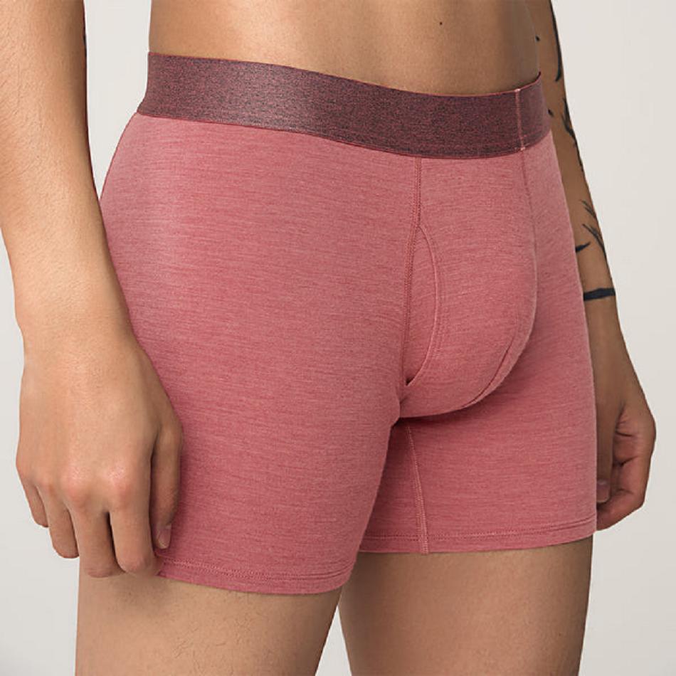 Allbirds Trino® Boxer Brief Unterwäsche Herren Rosa | AATWC69431