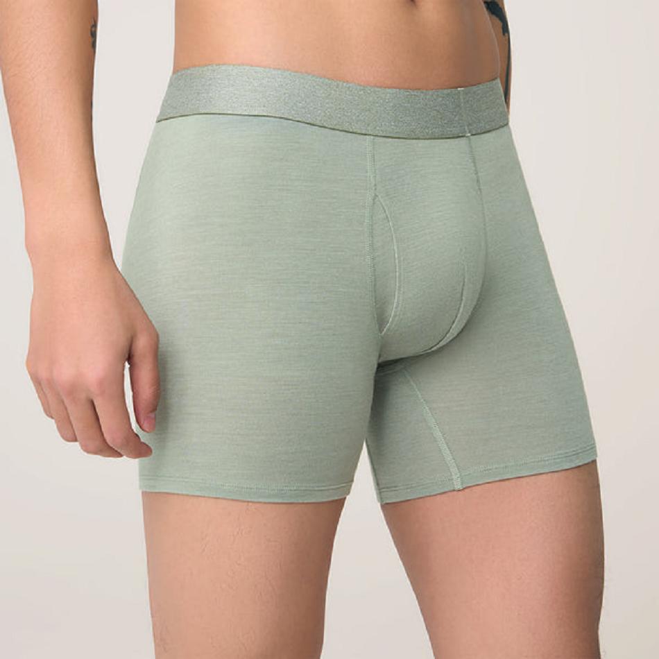 Allbirds Trino® Boxer Brief Unterwäsche Herren Tiefesgrün | FATHY31905