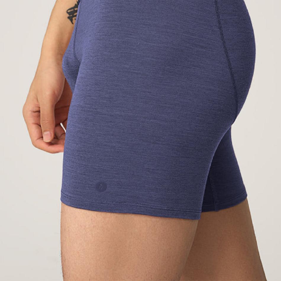 Allbirds Trino® Boxer Brief Unterwäsche Herren Indigo | FATUI59815