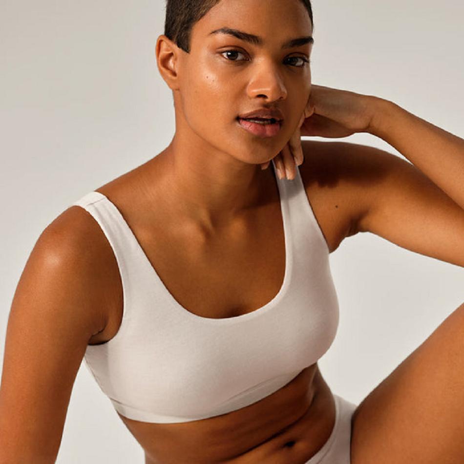 Allbirds Trino® Bralette Unterwäsche Damen Weiß | TATPQ20460