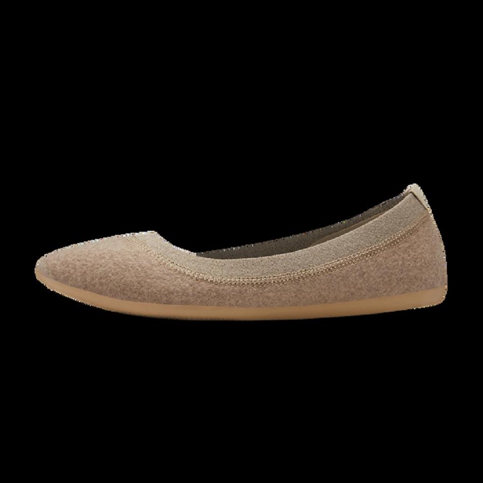 Allbirds Wolle Breezers Slip-Ons Damen Beige | DATKV92921