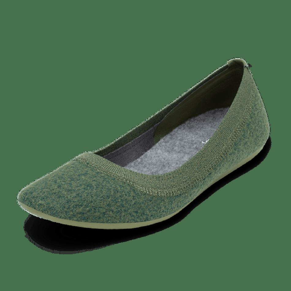 Allbirds Wolle Breezers Slip-Ons Damen Grün | ATZDE72514