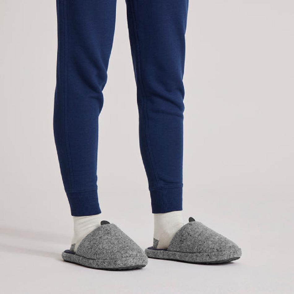 Allbirds Wolle Dwellers Hausschuhe Damen Grau | ZATMJ62357