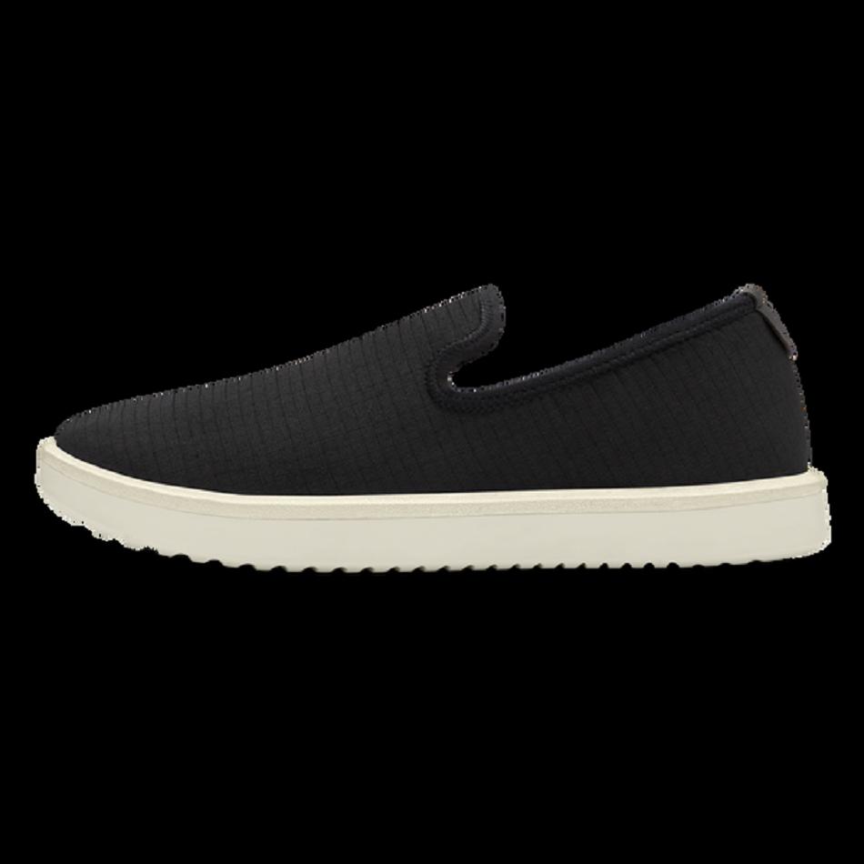 Allbirds Wolle Lounger Woven Slip-Ons Herren Schwarz | ATXBR34283