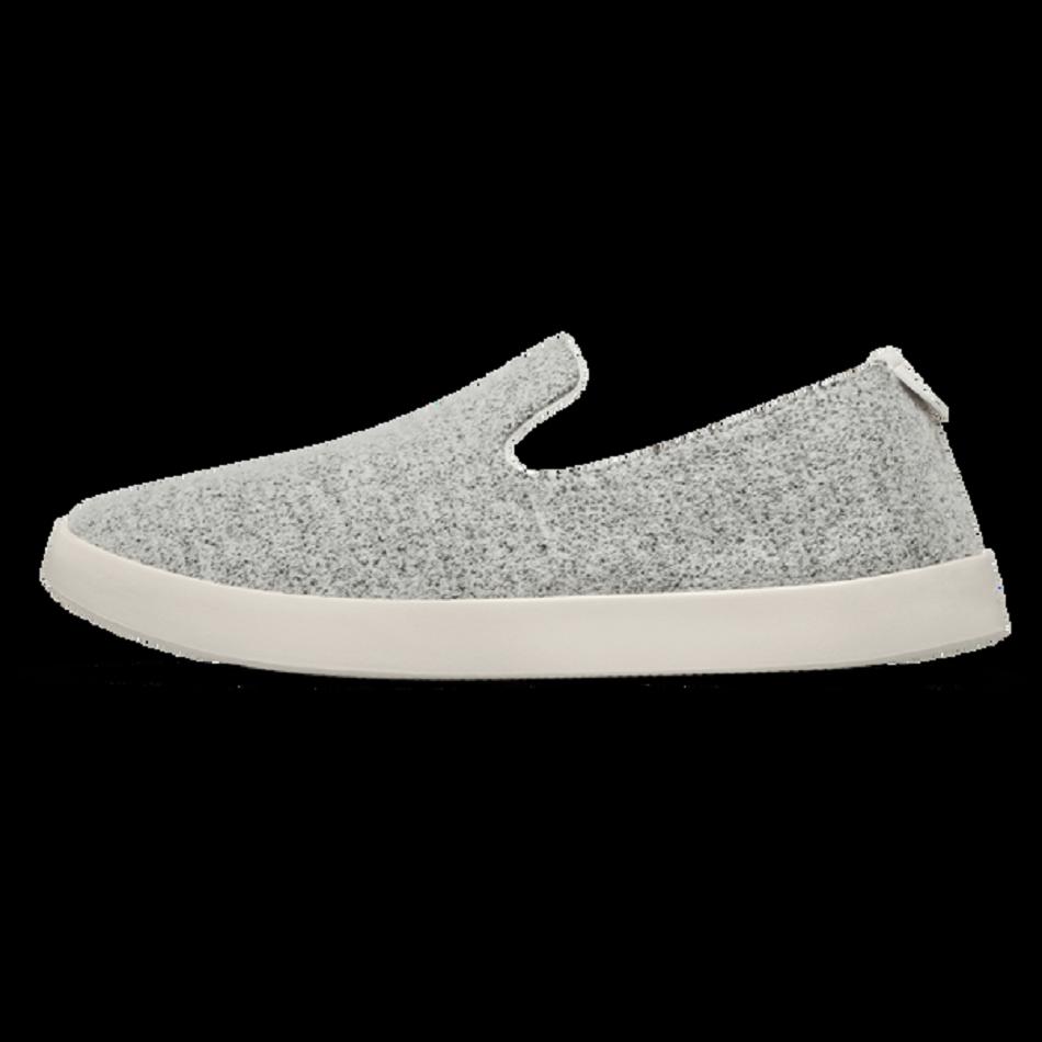 Allbirds Wolle Loungers Slip-Ons Herren Grau | ATNEJ88710