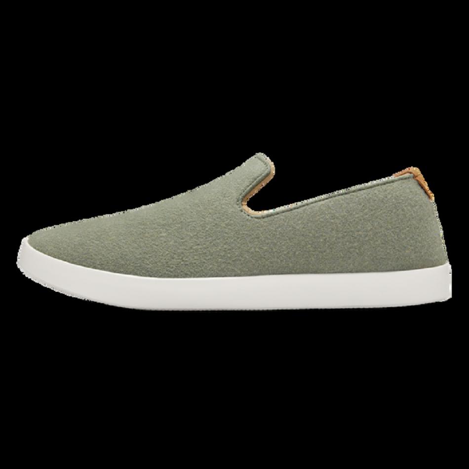 Allbirds Wolle Loungers Slip-Ons Herren Tiefesgrün | ATQCS60346