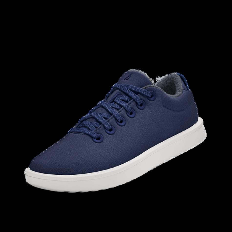 Allbirds Wolle Piper Woven Sneakers Damen Indigo | XATGW31067