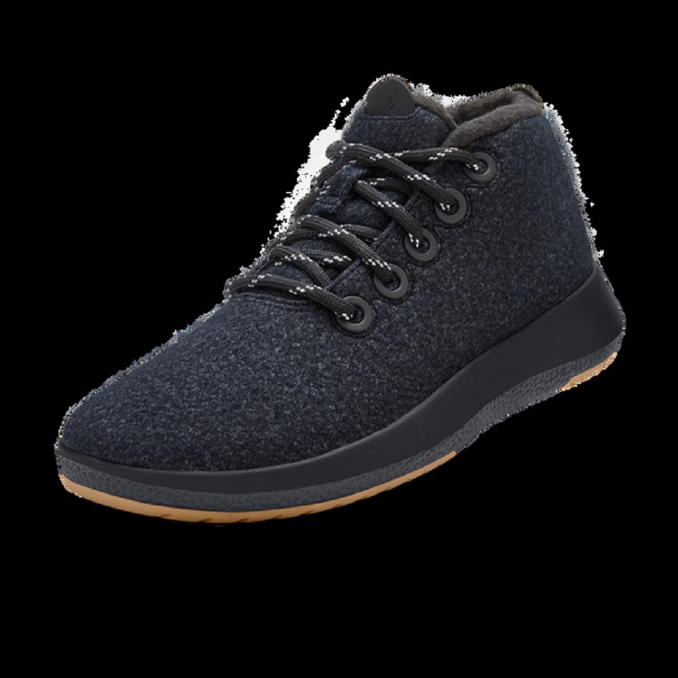 Allbirds Wolle Runner-up Mizzles High Herren Schwarz | ATJBT78556