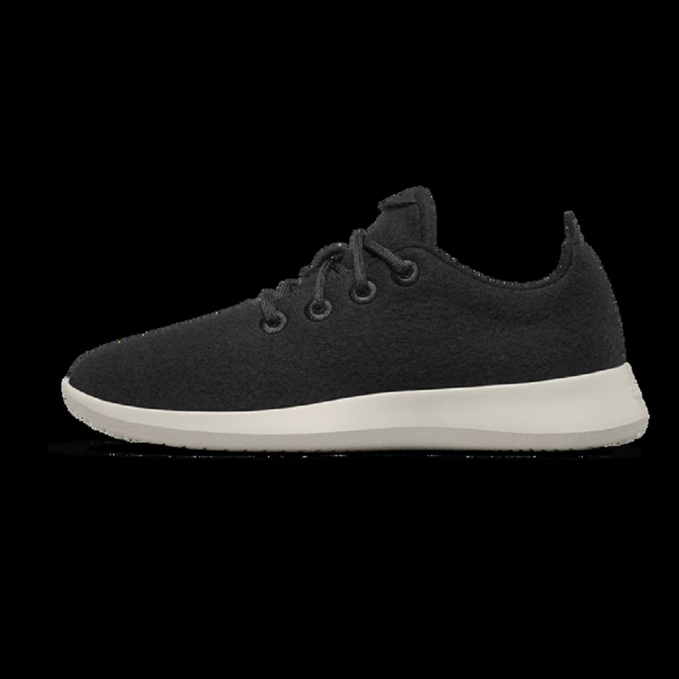 Allbirds Wolle Runners Sneakers Damen Schwarz | ATDFL14254